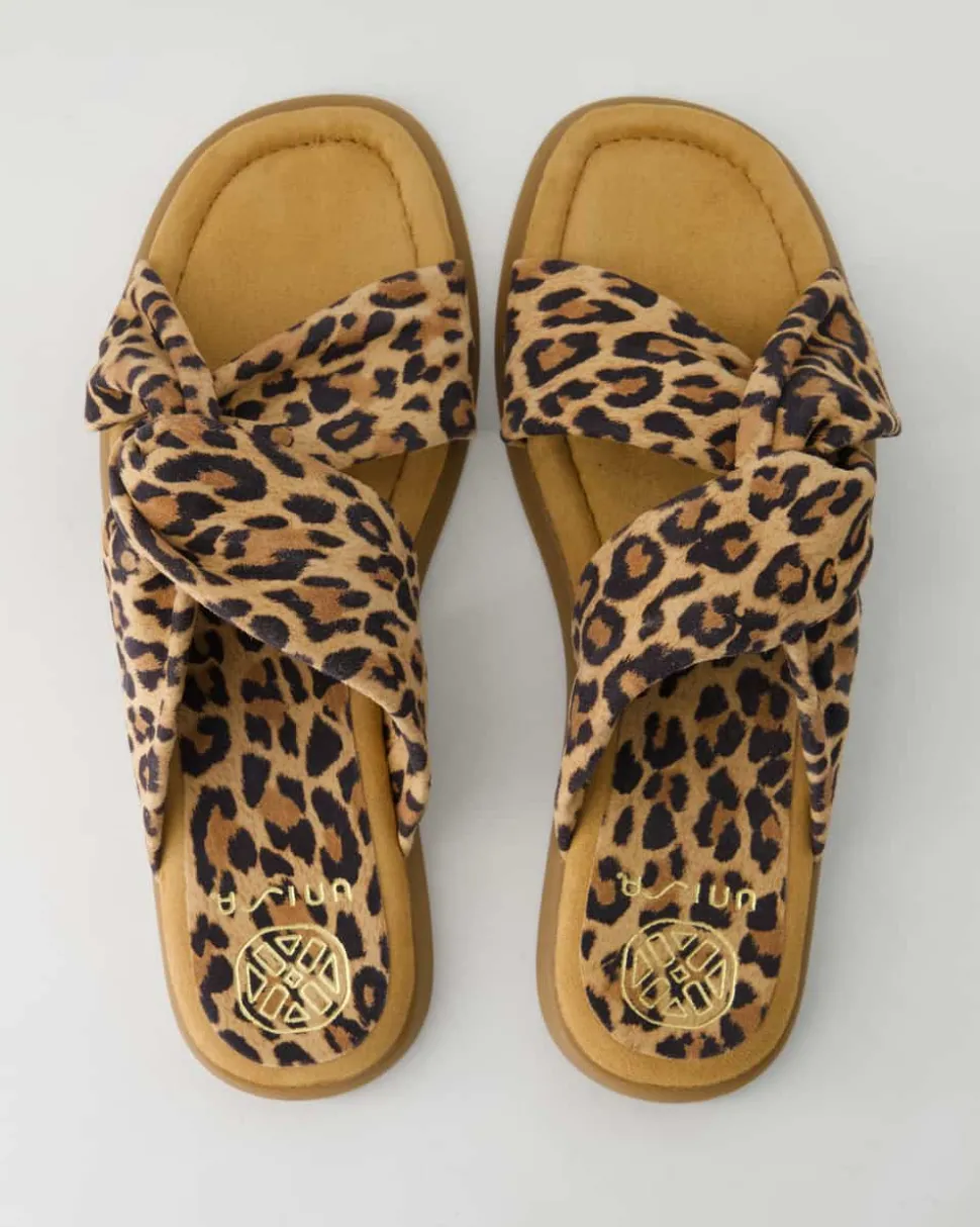 Camby Pantoletten in Braun