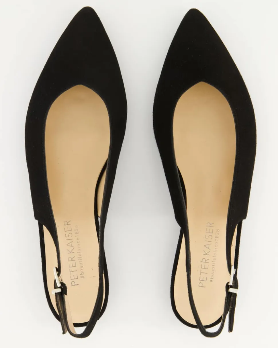 CATIANA-PK Slingpumps in Schwarz