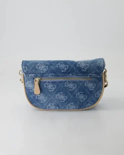 Cerelia Flap Shoulder Bag Umhängetasche in Blau