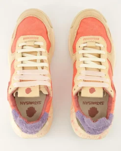 Chacrona Linen Sneaker in Rot