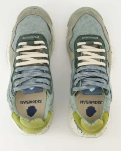 Chacrona Linen Sneaker in Blau