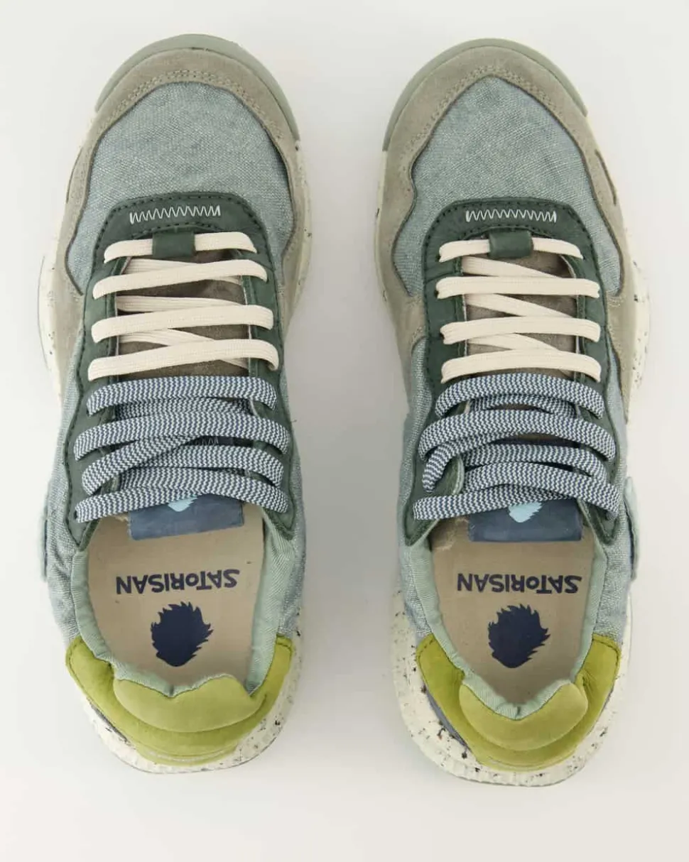 Chacrona Linen Sneaker in Blau