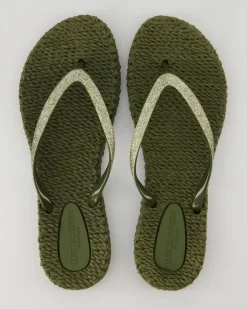 Cheerful 01 Pantoletten in Grün