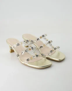 Chelisa Pantoletten in Gold