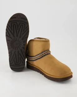 Classic Mini Crescent Winterschuhe in Beige