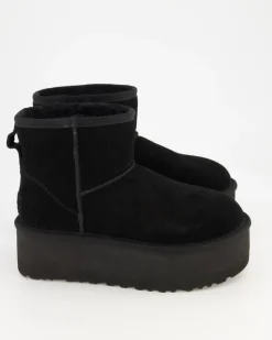 Classic Mini Platform Winterschuhe in Schwarz
