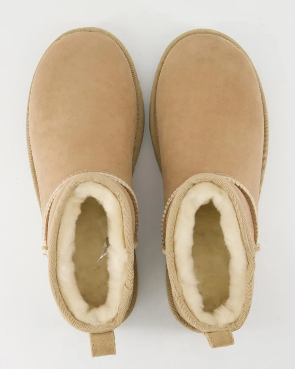 Classic Ultra Mini Winterschuhe in Beige