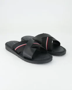 CORE HILFIGER LH CRISS C SANDA Pantoletten in Schwarz