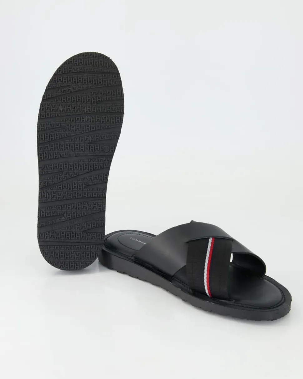 CORE HILFIGER LH CRISS C SANDA Pantoletten in Schwarz