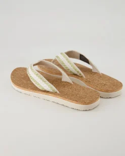Cork Sandal Zehentrenner in Beige