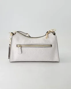 Cresidia Top Zip Shoulder Bag Umhängetasche in Weiß