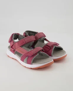Criss Cross Sandalen in Pink