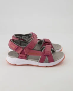 Criss Cross Sandalen in Pink