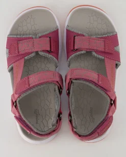 Criss Cross Sandalen in Pink