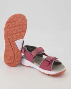 Criss Cross Sandalen in Pink