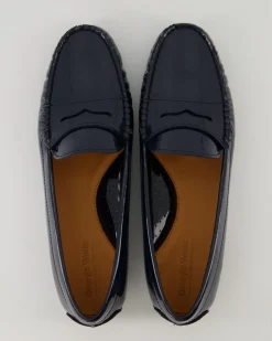 D0040002/332 Mokassins in Blau