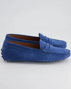 D0040002/005 Mokassins in Blau