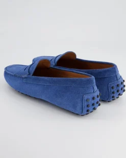 D0040002/005 Mokassins in Blau