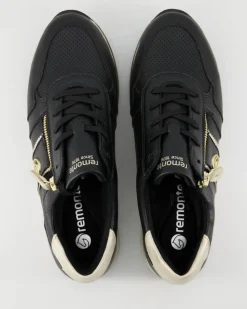 D1327-03 Sneaker in Schwarz