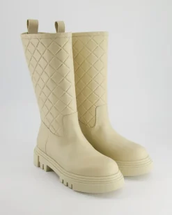 D08 Stiefeletten in Weiß