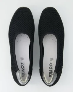 DEH 76585 Ballerinas in Schwarz