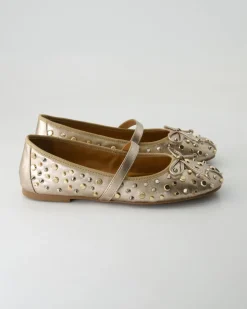 DI5467 Ballerinas in Gold