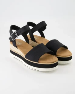 Diana Wedges in Schwarz