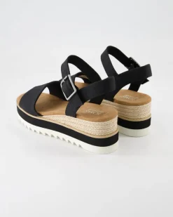 Diana Wedges in Schwarz