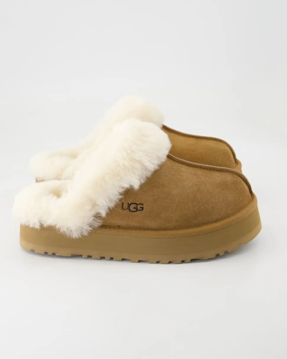 Disquette Hausschuhe in Beige