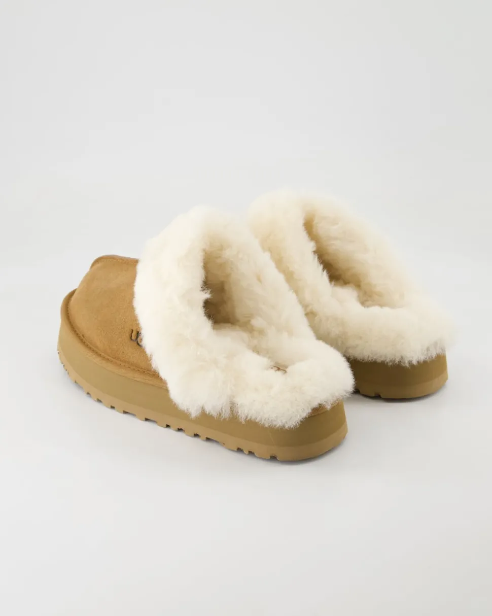 Disquette Hausschuhe in Beige