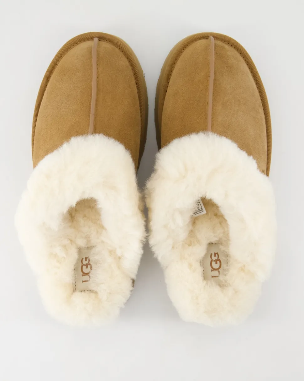 Disquette Hausschuhe in Beige