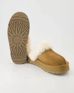 Disquette Hausschuhe in Beige