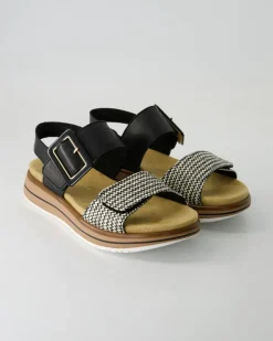 D1J53-02 Sandalen in Schwarz