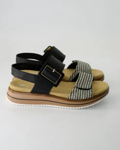 D1J53-02 Sandalen in Schwarz