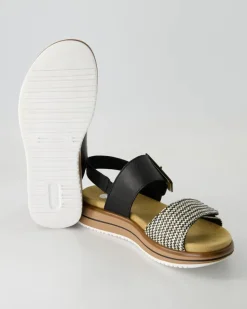 D1J53-02 Sandalen in Schwarz