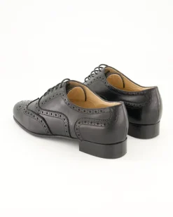 D122M Schnürschuhe in Schwarz