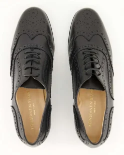 D122M Schnürschuhe in Schwarz