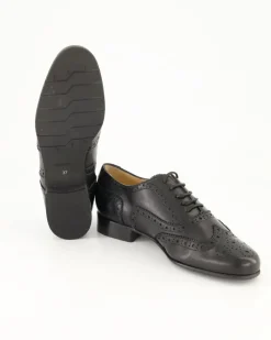 D122M Schnürschuhe in Schwarz