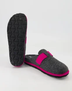 D.Meran Hausschuhe in Grau