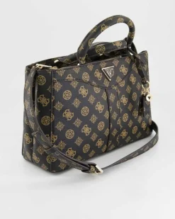 Dorys Luxury Satchel Handtasche in Braun