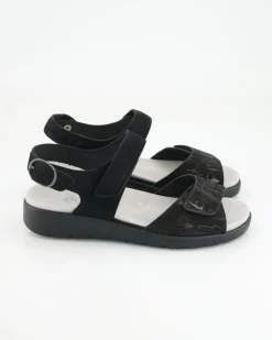 Dunja Sandalen in Schwarz