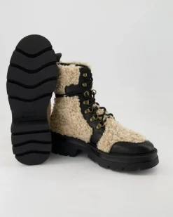 E3189 A7F Stiefeletten in Beige