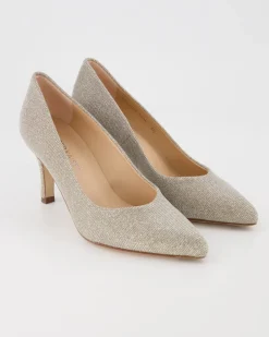 Ebby Pumps in Gold