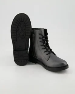 Eclair Girl Schnürstiefel in Silber