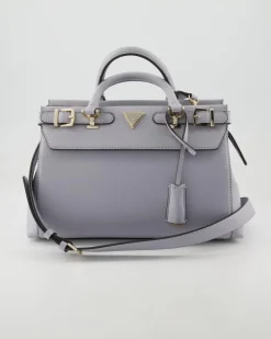 Eco Ali Luxery Satchel Handtasche in Lila