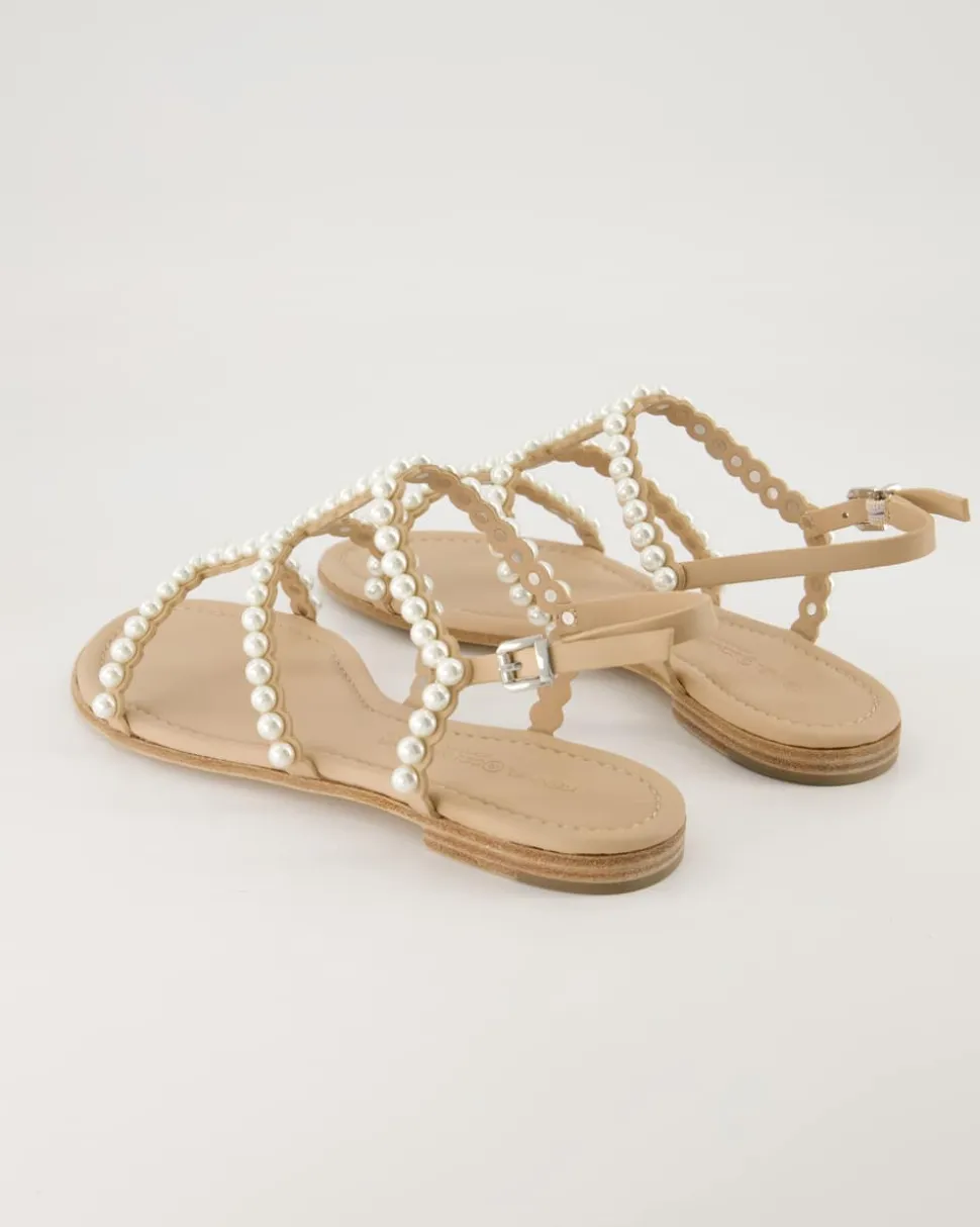 Elle Sandalen in Beige