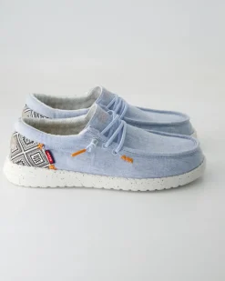 Emma Fine Slipper in Blau