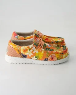 Emma jungle Slipper in Orange