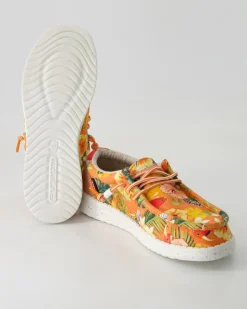 Emma jungle Slipper in Orange