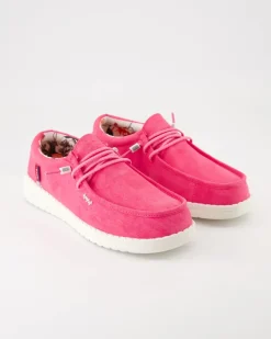 Emma Washed Slipper in Pink